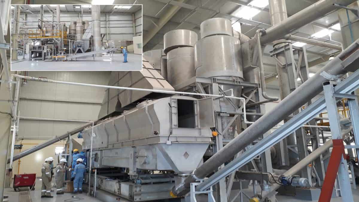 Commissioning-Sea-Salt-(NaCl)-TEMA-Process-Fluid-Bed-Dryer