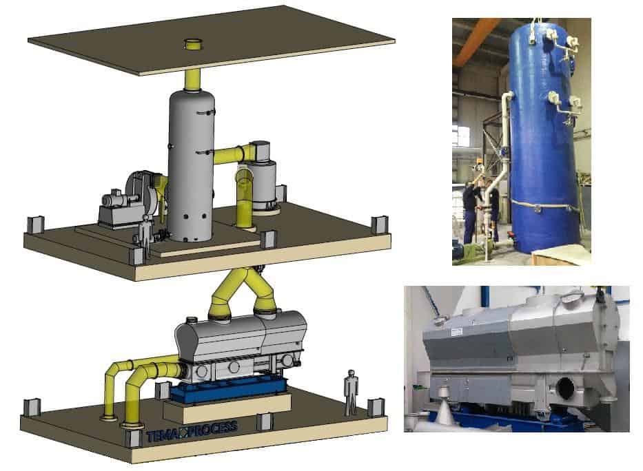 Tema Process supplies advanced fluid beds for salt drying in a large range of capacities