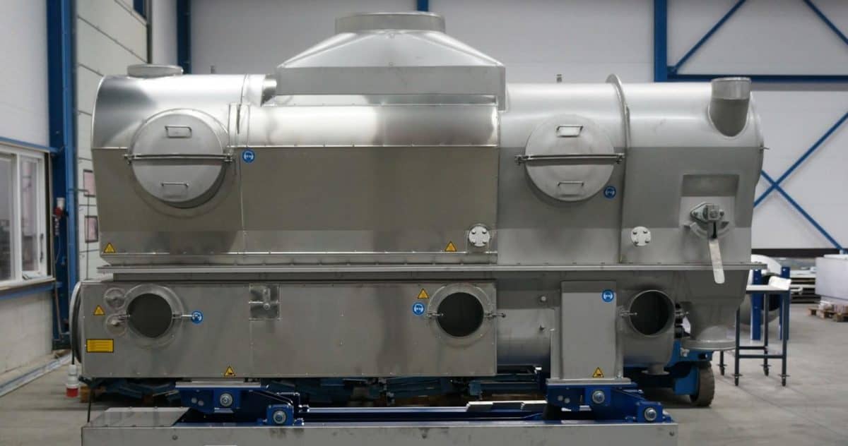 Drying Ammonium sulfate [(NH4)2 SO4] or AMSUL Tema Process