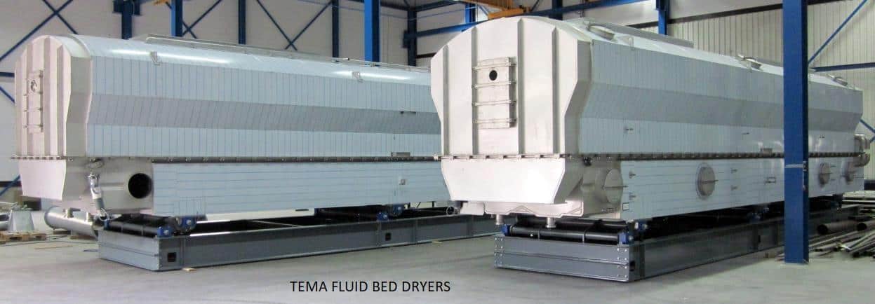 Large capacity Fluid Bed Dryer