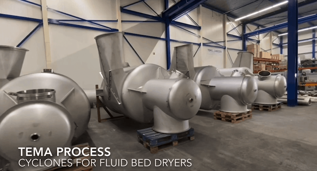 TEMA Process Hygienic Cyclones