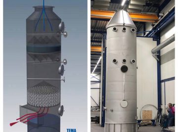 Exhaust air system for fluid bed dryers