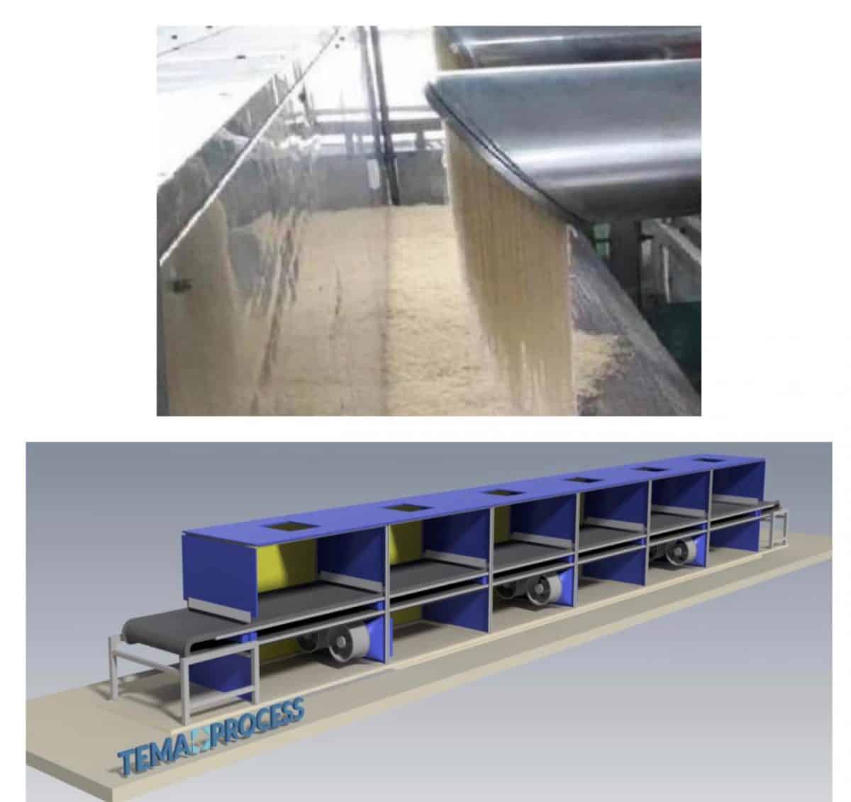 Tema Gelatin belt-tunnel dryer