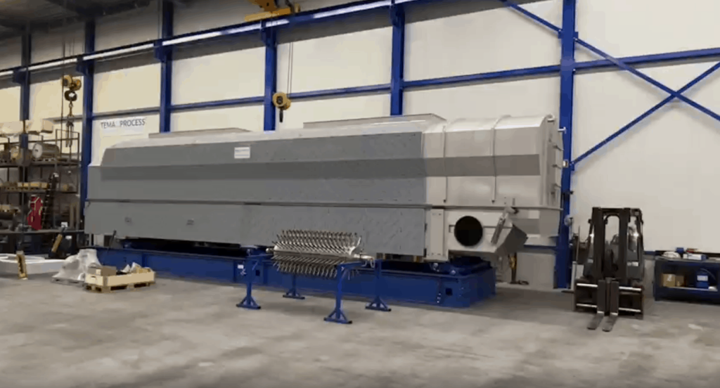 Fluid bed dryer 28m2