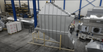 Static (non-shaking) fluidised bed or fluid bed