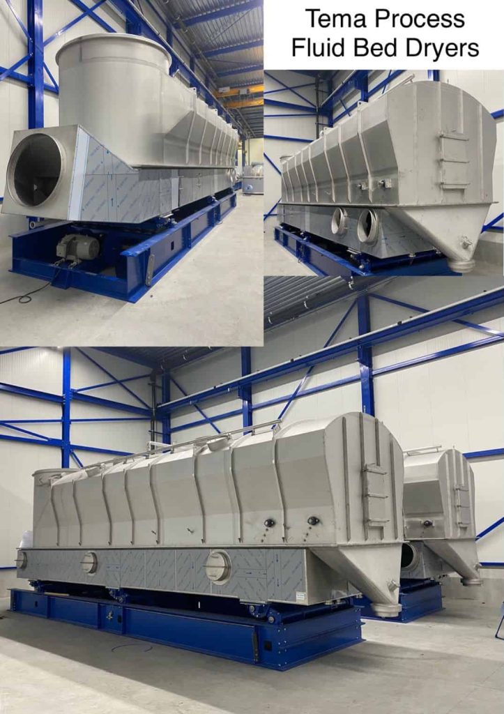 Tema Fluid Bed dryer for spray dryer