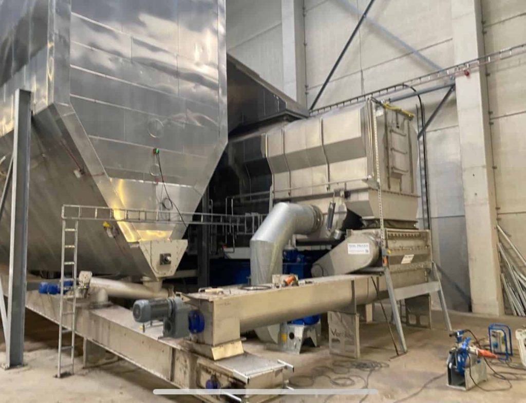 Commissioning organic Fertilizer dryer