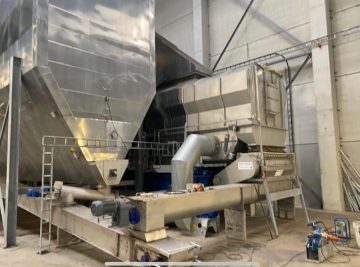 Commissioning organic Fertilizer dryer