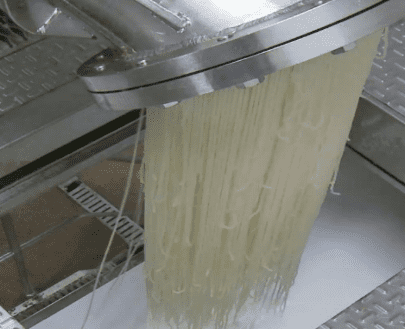 Forming Gelatine Noodles