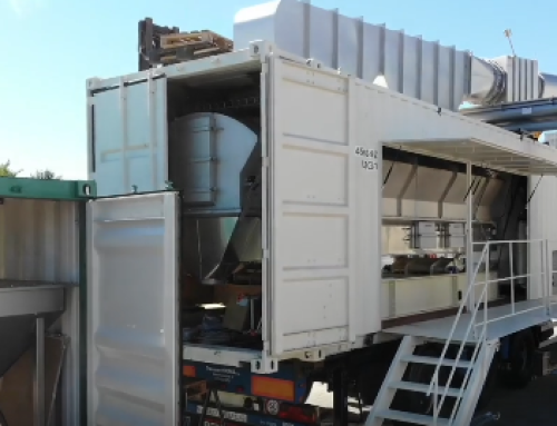 Containerized Fluid Bed dryer/cooler