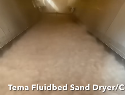 Fluidized Bed Dryer for Sand