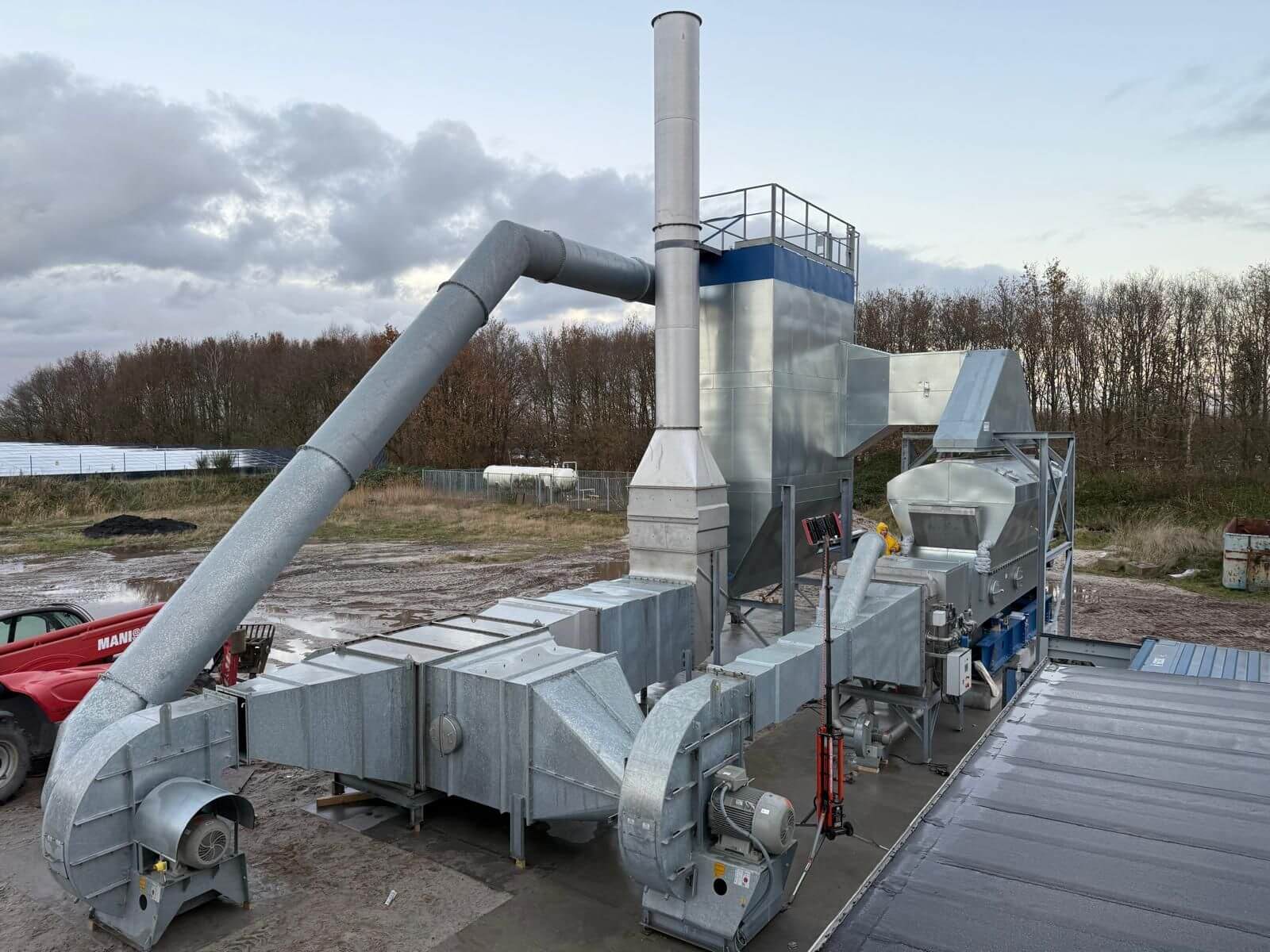 minerals dried in a Tema Process fluid bed dryer
